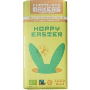 Chocolate Makers Hoppy Easter Melk Chocoladereep Toasted Milk - Glutenvrij