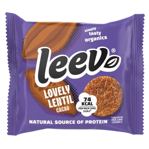 Leev Linzenwafels Cacao 1x2 stuks - Glutenvrij Leev Linzenwafels Cacao 1x2 stuks - Glutenvrij