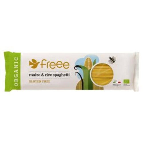 Doves Farm Maïs en Rijst Spaghetti 500 gram Biologisch - Glutenvrij