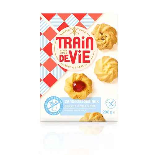 Traindevie Zandkoekjes - Glutenvrij