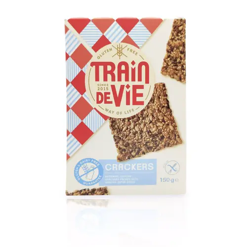 Traindevie Crackers Meergranen - Glutenvrij
