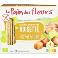 Krokante Crackers Hazelnoot Biologisch - Glutenvrij