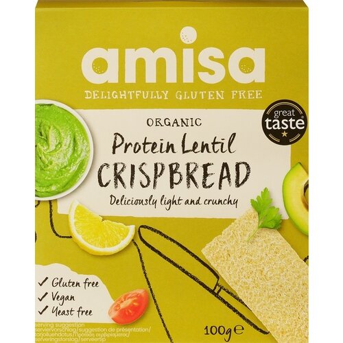 Amisa Proteïne Linzencrackers - Glutenvrij