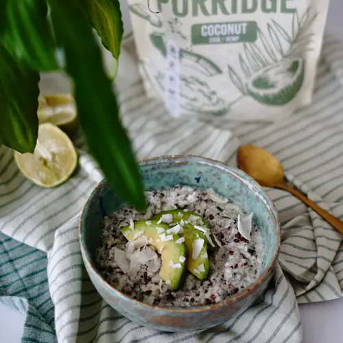 Okono Keto Porridge Coconut - Glutenvrij Okono Keto Porridge Coconut - Glutenvrij