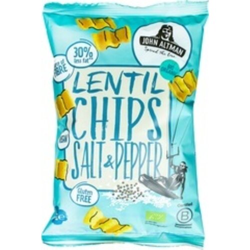 John Altman Linzenchips Zout & Peper - Glutenvrij