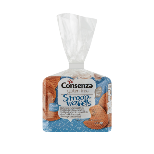 Consenza Stroopwafels 6 Stuks - Glutenvrij