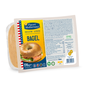 Piaceri Mediterranei Bagels 2 stuks - Glutenvrij (THT 26-3-2026)