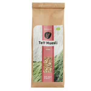 Dijksterhuis Teffvolkoren Teff Muesli Naturel 250g - Glutenvrij & Biologisch