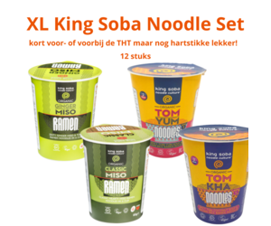 King Soba XL King Soba Noodle Set 12st THT 11-2023 - Glutenvrij