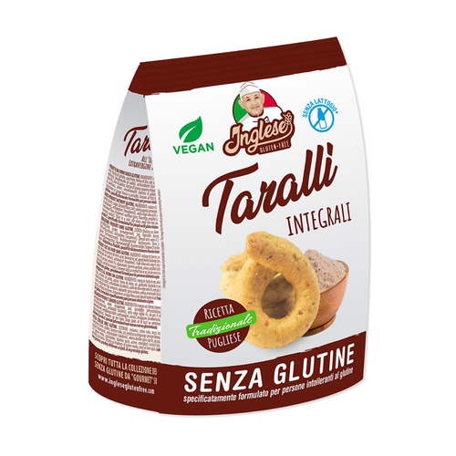 Inglese Gluten Free Volkoren Taralli (Integrale) 180 gram THT 30-09-2025 - Glutenvrij