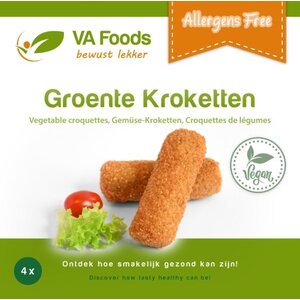 VA Foods/NOMM'it Groentekroketten 4 Stuks - Glutenvrij