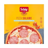 Pizza Salame (lactosevrij) - Glutenvrij