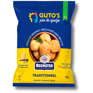 Guto's Small Size Braziliaanse Kaasbroodjes (Pão de Queijo) 300 gram - Glutenvrij Guto's Small Size Braziliaanse Kaasbroodjes (Pão de Queijo) 300 gram - Glutenvrij
