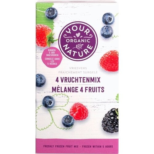 Your Organic Nature 4-Vruchtenmix Biologisch - Glutenvrij Your Organic Nature 4-Vruchtenmix Biologisch - Glutenvrij