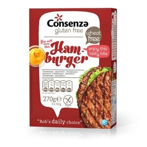 Consenza Glutenvrije Hamburgers 3 stuks