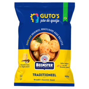 Guto's Small Size Braziliaanse Kaasbroodjes (Pão de Queijo) 600 gram - Glutenvrij Guto's Small Size Braziliaanse Kaasbroodjes (Pão de Queijo) 600 gram - Glutenvrij