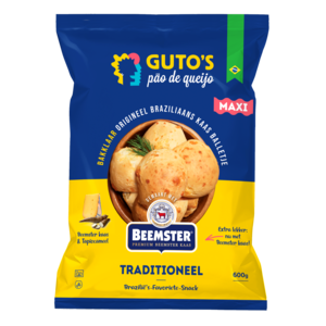 Guto's Big Size Braziliaanse Kaasbroodjes (Pão de Queijo) 600 gram - Glutenvrij Guto's Big Size Braziliaanse Kaasbroodjes (Pão de Queijo) 600 gram - Glutenvrij