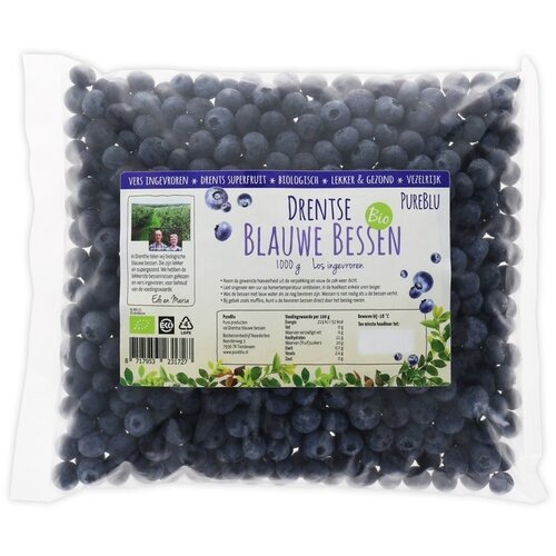PureBlu Blauwe Bessen Biologisch - Glutenvrij