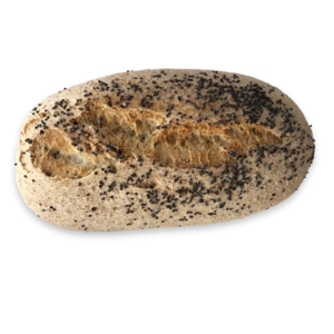 Ciao Gluten Pistoletjes met maanzaad 4 stuks