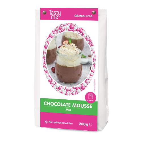 Tasty Me Choco Mousse Mix - Glutenvrij Tasty Me Choco Mousse Mix - Glutenvrij