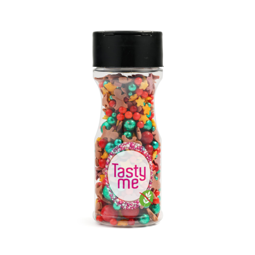 Tasty Me Sprinkle Mix X-mas - Glutenvrij Tasty Me Sprinkle Mix X-mas - Glutenvrij