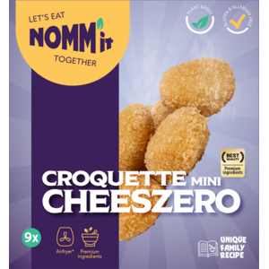 VA Foods/NOMM'it Cheesezero Croquettes Mini - Glutenvrij VA Foods/NOMM'it Cheesezero Croquettes Mini - Glutenvrij