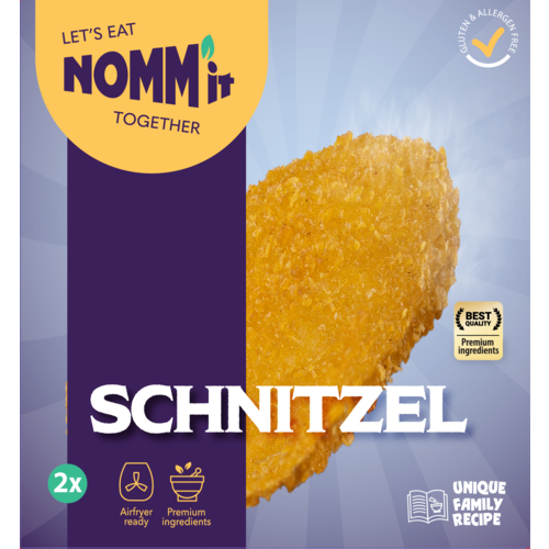 VA Foods/NOMM'it Schnitzel 2 Stuks - Glutenvrij