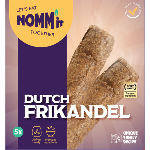 VA Foods/NOMM'it Frikandellen 5 Stuks - Glutenvrij