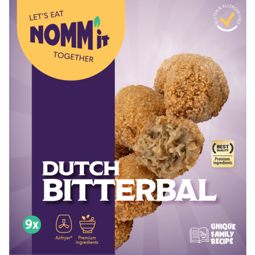 VA Foods/NOMM'it Rundvlees Bitterballen 9 Stuks - Glutenvrij