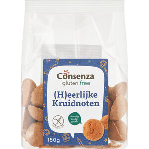 Consenza (H)eerlijke Kruidnoten Biologisch - Lactose & Glutenvrij Consenza (H)eerlijke Kruidnoten Biologisch - Lactose & Glutenvrij