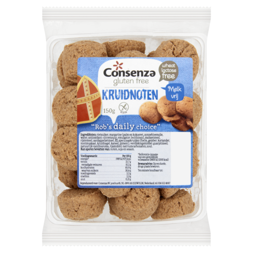 Consenza Kruidnoten - Lactose & Glutenvrij