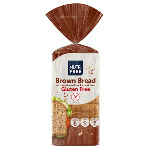 Nutrifree Bruin Brood Gesneden THT 12-10-2025 - Glutenvrij