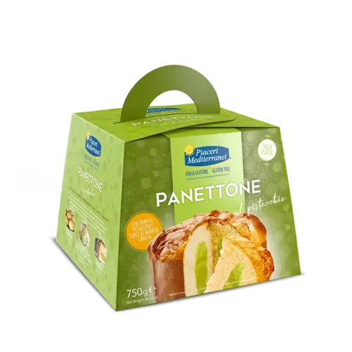 Piaceri Mediterranei Panettone Pistache - Glutenvrij