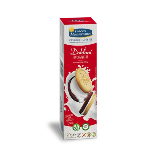Piaceri Mediterranei Dobloni Dark & White - Glutenvrij