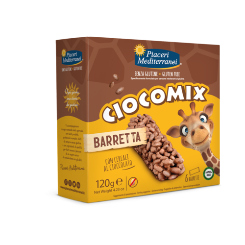 Piaceri Mediterranei Gepofte Rijst Bar Met Chocolade - Glutenvrij
