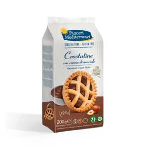 Piaceri Mediterranei Hazelnoot Taartje  4 stuks - Glutenvrij