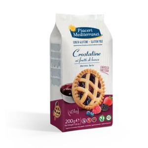 Piaceri Mediterranei Bosvruchten Taartje 4 stuks - Glutenvrij