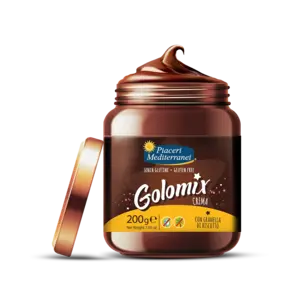 Piaceri Mediterranei Hazelnoot- en Chocoladecrème THT 21-07-2026 - Glutenvrij Piaceri Mediterranei Hazelnoot- en Chocoladecrème THT 21-07-2026 - Glutenvrij