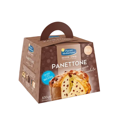 Piaceri Mediterranei Panettone Chocolade - Glutenvrij