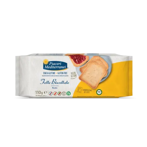 Piaceri Mediterranei Beschuitbroodjes - Glutenvrij