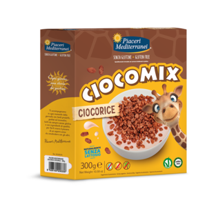 Piaceri Mediterranei Rijstpops Chocolade - Glutenvrij