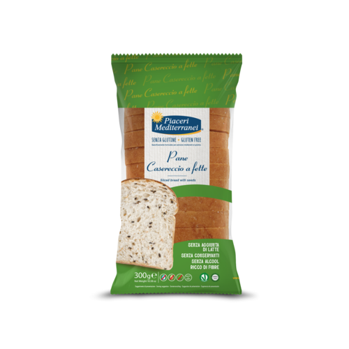 Piaceri Mediterranei Gesneden Meerzadenbrood - Glutenvrij