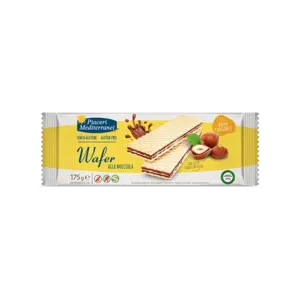 Piaceri Mediterranei Hazelnootwafels - Glutenvrij