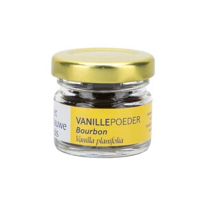 Het Blauwe Huis Vanille Poeder Bourbon 4g - Glutenvrij