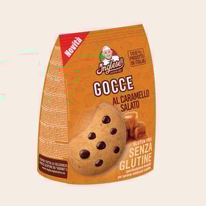 Inglese Gluten Free Chocoladechips Salted Karamel THT 31-10-2025 - Glutenvrij