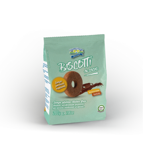 Happy Farm Biscottti Chocolade THT 28-10-2025 - Glutenvrij