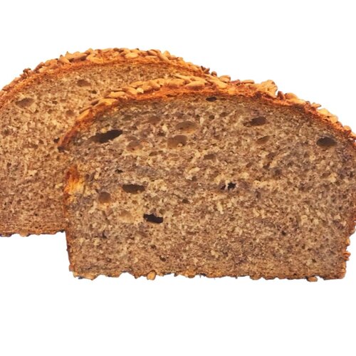 Le Poole Bruin Zonnepitbrood gesneden 500g - Glutenvrij