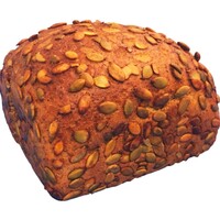 Bruin Pompoenpittenbrood gesneden 600g - Glutenvrij