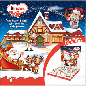 Kinder Chocolade Adventskalender - Glutenvrij Kinder Chocolade Adventskalender - Glutenvrij