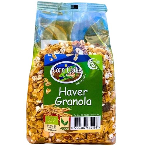 Corn Crake Haver Granola Biologisch - Glutenvrij Corn Crake Haver Granola Biologisch - Glutenvrij